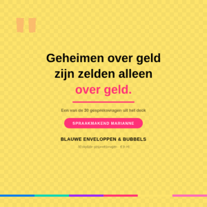 30 Gesprekskaarten over Geld, Liefde & Gelijkheid